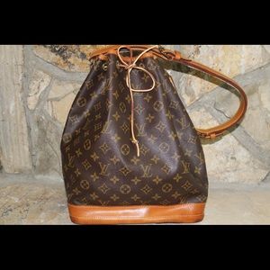 Authentic Louis Vuitton Noe Drawstring Bag